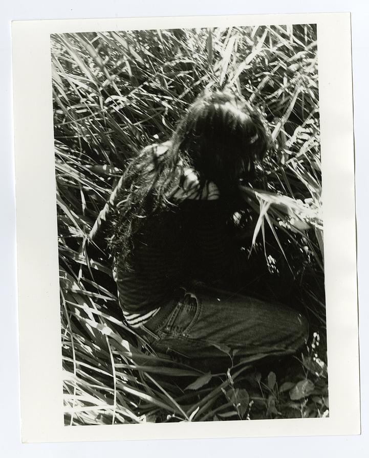 Francesca Kula, "Untitled (Lili in grass)"